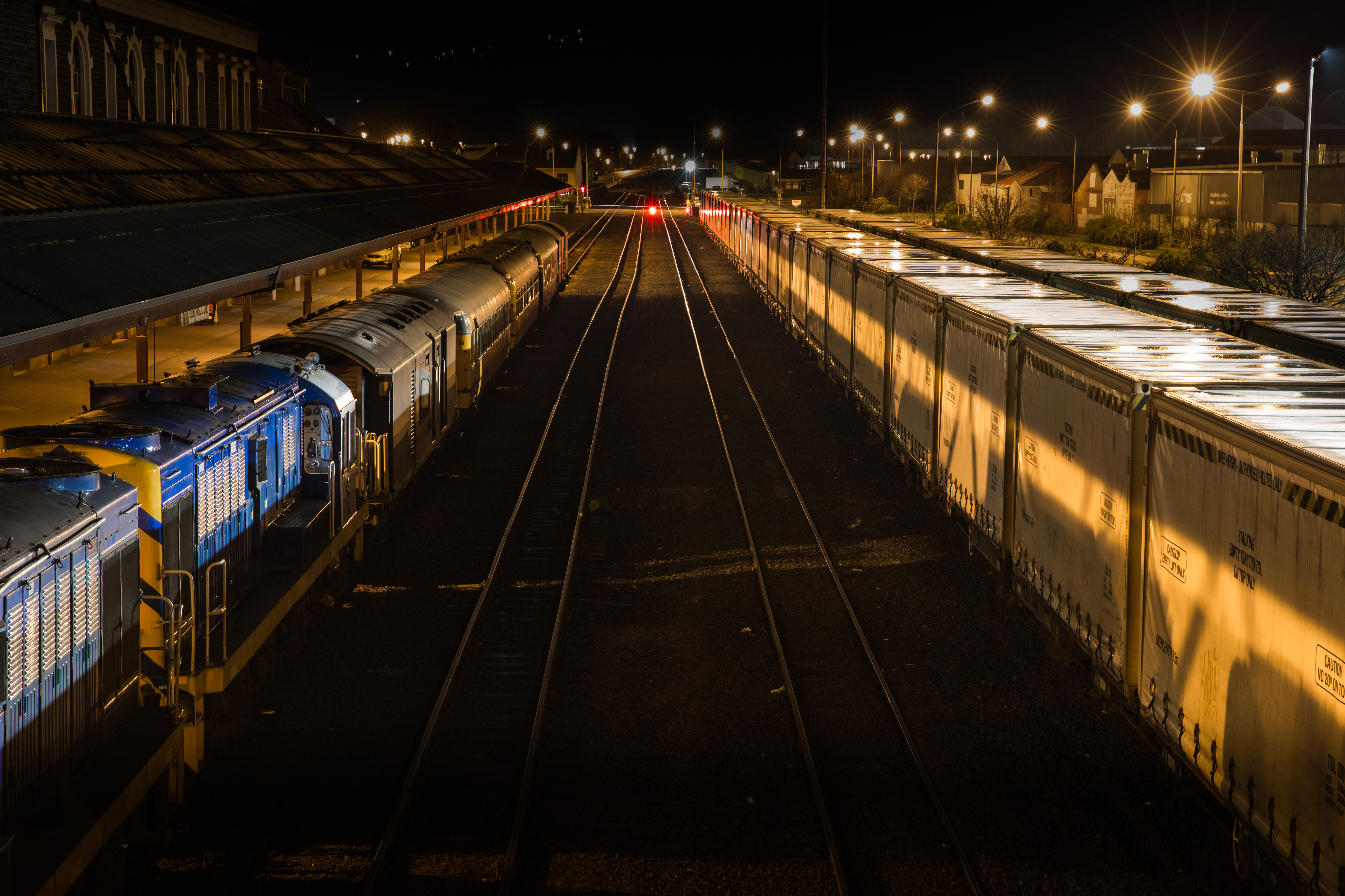 Train Yards, Dunedin Railway Station