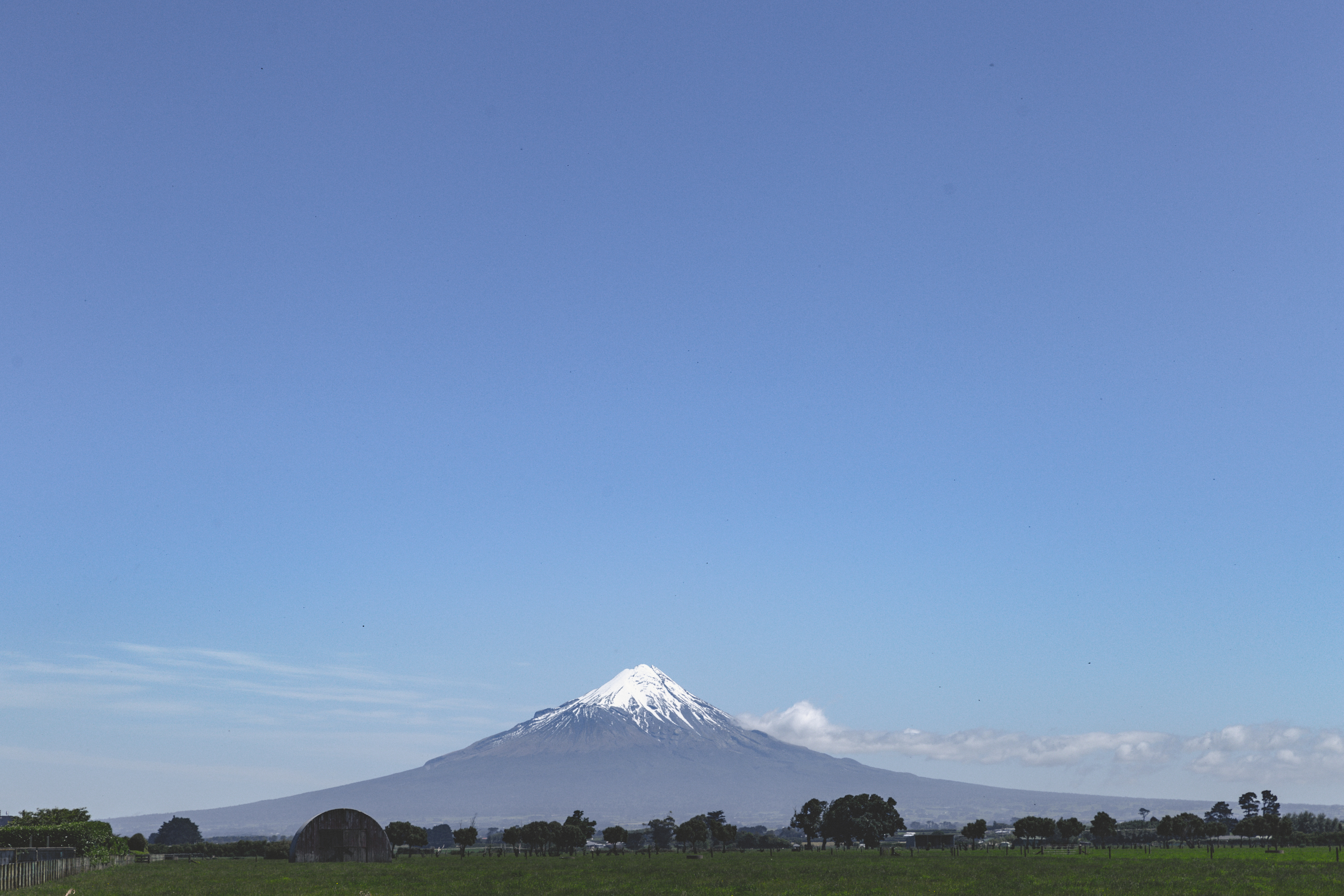 Taranaki from Hāwera, Taranaki