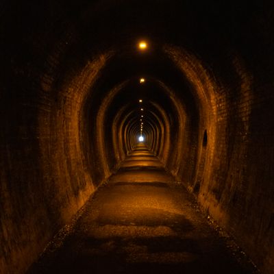 Light at the end of the tunnel, Karangahake Gorge