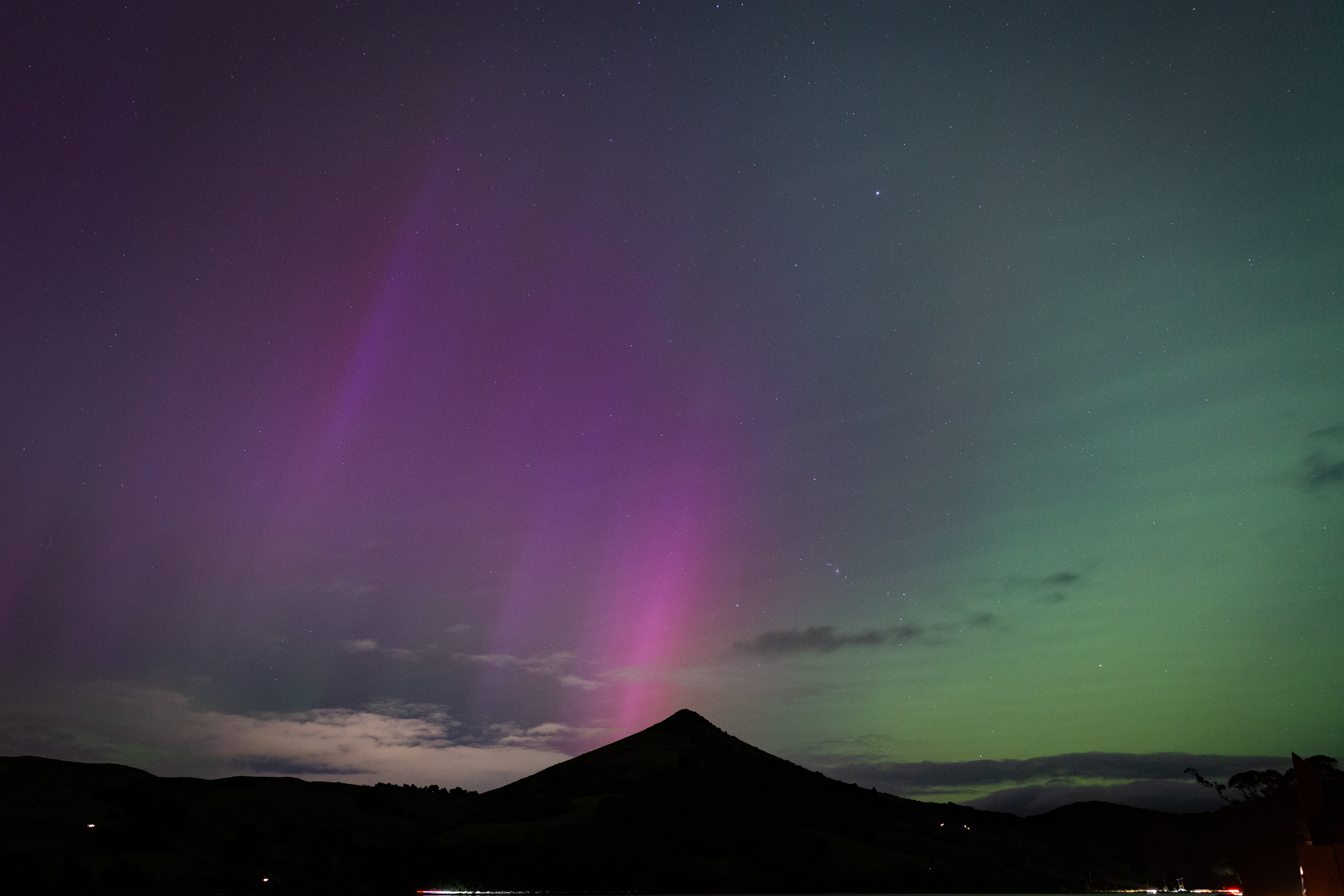 Eruption of Light I, Hoopers Inlet